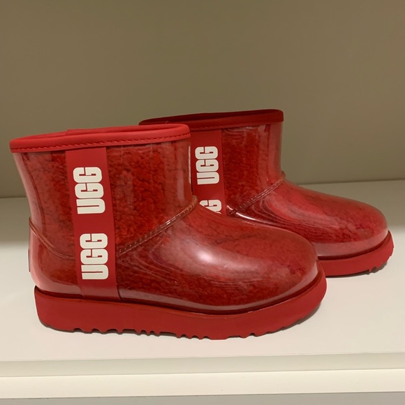 UGG Other - UGG clear mini fashion boots new size 1